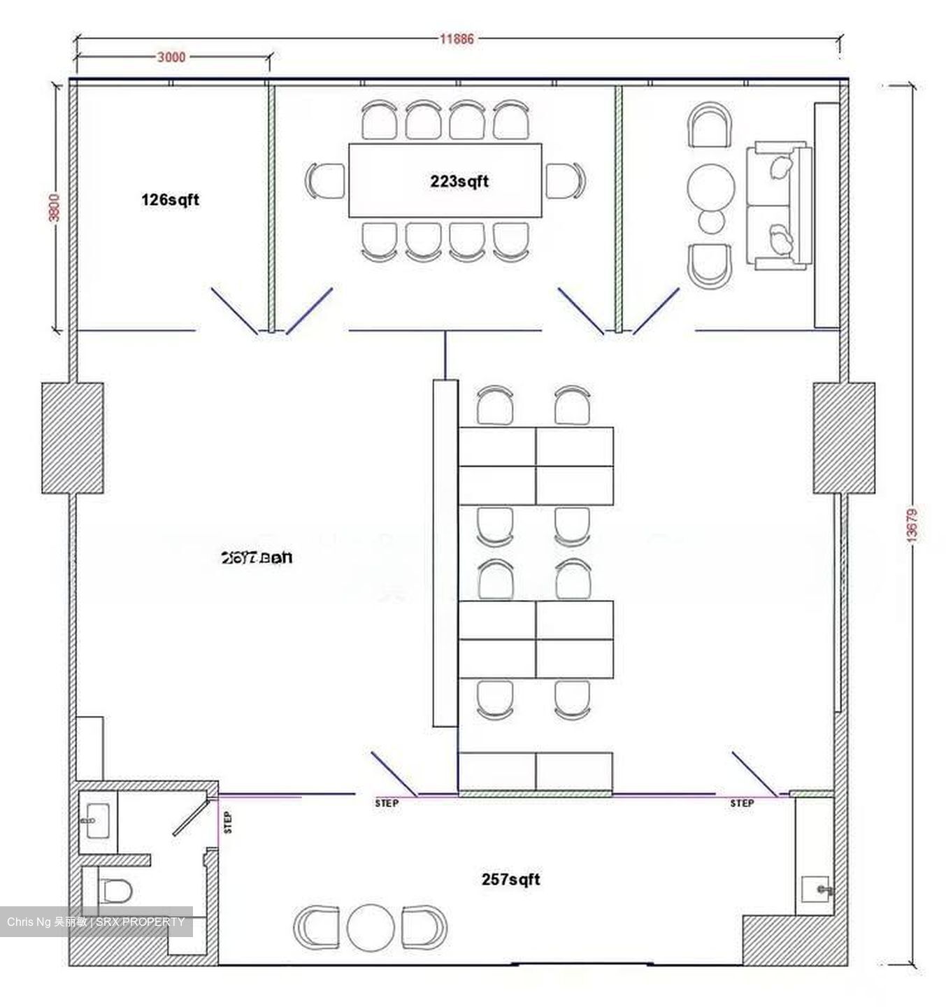 The Central (D1), Office #551224691